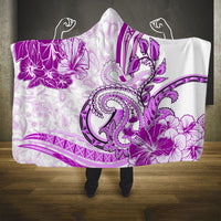 Polynesia Paisley Hooded Blanket Mix Pink Polynesian Pattern LT05 One Size Pink - Polynesian Pride