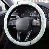 Polynesia Paisley Steering Wheel Cover Mix Teal Polynesian Pattern LT05 - Polynesian Pride