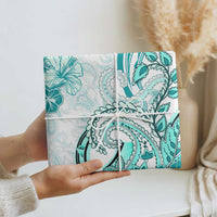 Polynesia Paisley Wrapping Paper Mix Teal Polynesian Pattern LT05 - Polynesian Pride