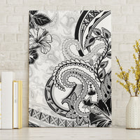 Polynesia Paisley Canvas Wall Art Mix White Polynesian Pattern LT05 Without Frame White - Polynesian Pride