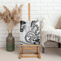Polynesia Paisley Canvas Wall Art Mix White Polynesian Pattern LT05 - Polynesian Pride