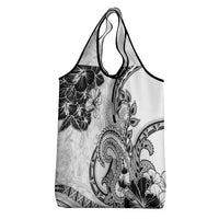 Polynesia Paisley Grocery Bag Mix White Polynesian Pattern LT05 - Polynesian Pride