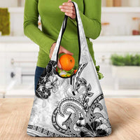 Polynesia Paisley Grocery Bag Mix White Polynesian Pattern LT05 - Polynesian Pride