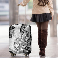 Polynesia Paisley Luggage Cover Mix White Polynesian Pattern