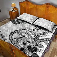Polynesia Paisley Quilt Bed Set Mix White Polynesian Pattern LT05 - Polynesian Pride