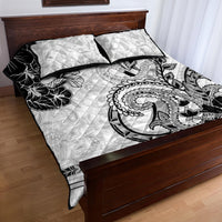 Polynesia Paisley Quilt Bed Set Mix White Polynesian Pattern LT05 - Polynesian Pride