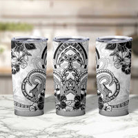 Polynesia Paisley Tumbler Cup Mix White Polynesian Pattern LT05 - Polynesian Pride