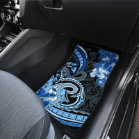Polynesia Paisley Car Mats Mix Blue Polynesian Pattern LT05 - Polynesian Pride