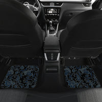 Polynesia Paisley Car Mats Mix Blue Polynesian Pattern LT05 Set 2pcs - Back Blue - Polynesian Pride