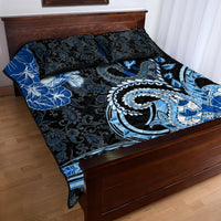 Polynesia Paisley Quilt Bed Set Mix Blue Polynesian Pattern LT05 - Polynesian Pride