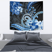 Polynesia Paisley Tapestry Mix Blue Polynesian Pattern LT05 - Polynesian Pride