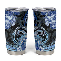 Polynesia Paisley Tumbler Cup Mix Blue Polynesian Pattern LT05 Blue - Polynesian Pride