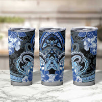 Polynesia Paisley Tumbler Cup Mix Blue Polynesian Pattern LT05 - Polynesian Pride
