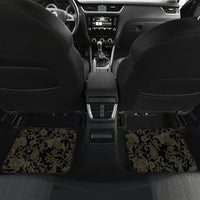 Polynesia Paisley Car Mats Mix Gold Polynesian Pattern LT05 Set 2pcs - Back Gold - Polynesian Pride