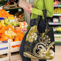 Polynesia Paisley Grocery Bag Mix Gold Polynesian Pattern LT05 - Polynesian Pride