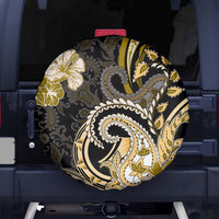 Polynesia Paisley Spare Tire Cover Mix Gold Polynesian Pattern LT05 - Polynesian Pride