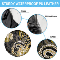 Polynesia Paisley Spare Tire Cover Mix Gold Polynesian Pattern LT05 - Polynesian Pride