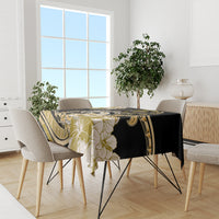 Polynesia Paisley Tablecloth Mix Gold Polynesian Pattern LT05 - Polynesian Pride