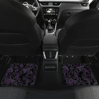 Polynesia Paisley Car Mats Mix Purple Polynesian Pattern LT05 Set 2pcs - Back Purple - Polynesian Pride