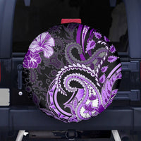 Polynesia Paisley Spare Tire Cover Mix Purple Polynesian Pattern LT05 - Polynesian Pride