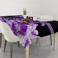 Polynesia Paisley Tablecloth Mix Purple Polynesian Pattern LT05 - Polynesian Pride