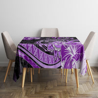 Polynesia Paisley Tablecloth Mix Purple Polynesian Pattern LT05 - Polynesian Pride