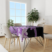 Polynesia Paisley Tablecloth Mix Purple Polynesian Pattern LT05 - Polynesian Pride