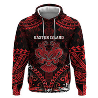 Personalised Easter Island Hoodie Polynesian Pattern Emblem