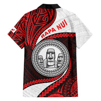 Easter Island Family Matching Short Sleeve Bodycon Dress and Hawaiian Shirt Moai Statues Polynesian Style