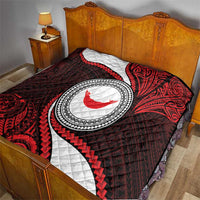 Easter Island Quilt Moai Statues Polynesian Style