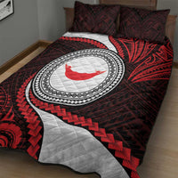 Easter Island Quilt Bed Set Moai Statues Polynesian Style LT05 - Polynesian Pride
