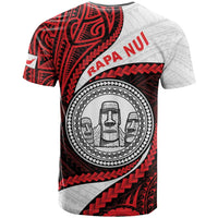 Easter Island T Shirt Moai Statues Polynesian Style