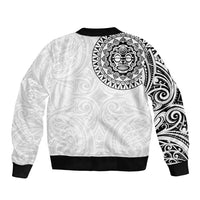 New Zealand Aotearoa Bomber Jacket Maori Te Mata O Rongokako