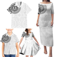 New Zealand Aotearoa Family Matching Puletasi and Hawaiian Shirt Maori Te Mata O Rongokako
