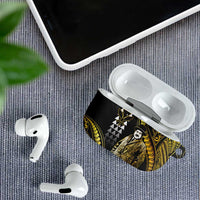 Hawaii Kuhio The Citizen Prince AirPods Case Gold Polynesian Tribal Tattoo LT05 - Polynesian Pride