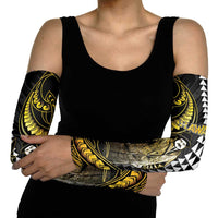 Hawaii Kuhio The Citizen Prince Arm Sleeves Gold Polynesian Tribal Tattoo LT05 - Polynesian Pride