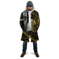 Hawaii Kuhio The Citizen Prince Cloak Gold Polynesian Tribal Tattoo LT05 - Polynesian Pride
