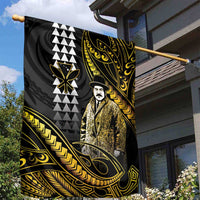 Hawaii Kuhio The Citizen Prince Garden Flag Gold Polynesian Tribal Tattoo LT05 - Polynesian Pride