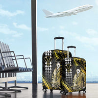 Hawaii Kuhio The Citizen Prince Luggage Cover Gold Polynesian Tribal Tattoo LT05 - Polynesian Pride