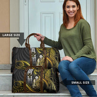 Hawaii Kuhio The Citizen Prince Travel Bag Gold Polynesian Tribal Tattoo LT05 - Polynesian Pride