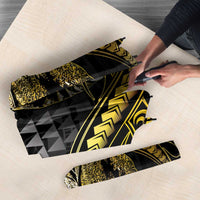 Hawaii Kuhio The Citizen Prince Umbrella Gold Polynesian Tribal Tattoo LT05 - Polynesian Pride