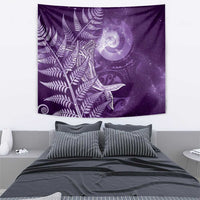 New Zealand Matariki Tapestry Maori Koru With Humpback Whale Purple LT05 - Polynesian Pride