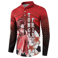 The First King Of Tonga Button Sweatshirt Tongan Pride LT05 - Polynesian Pride