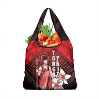 The First King Of Tonga Grocery Bag Tongan Pride LT05 1-pack One Size Red - Polynesian Pride