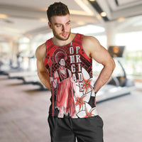 The First King Of Tonga Men Tank Top Tongan Pride LT05 Red - Polynesian Pride