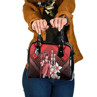 The First King Of Tonga Shoulder Handbag Tongan Pride