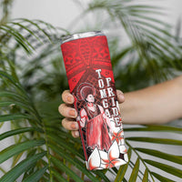 The First King Of Tonga Skinny Tumbler Tongan Pride