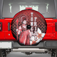 The First King Of Tonga Spare Tire Cover Tongan Pride LT05 - Polynesian Pride