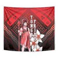 The First King Of Tonga Tapestry Tongan Pride