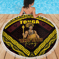Tonga First King Beach Blanket Ahoeitu Know Your Roots LT05 - Polynesian Pride